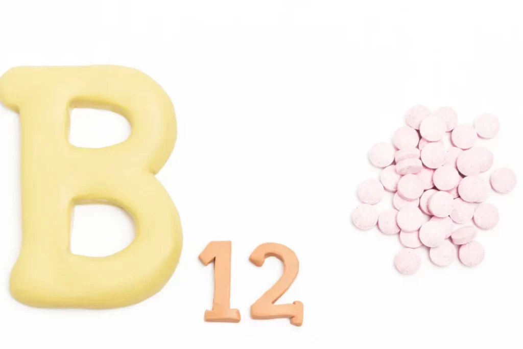 Vitamin B 12 tablets.