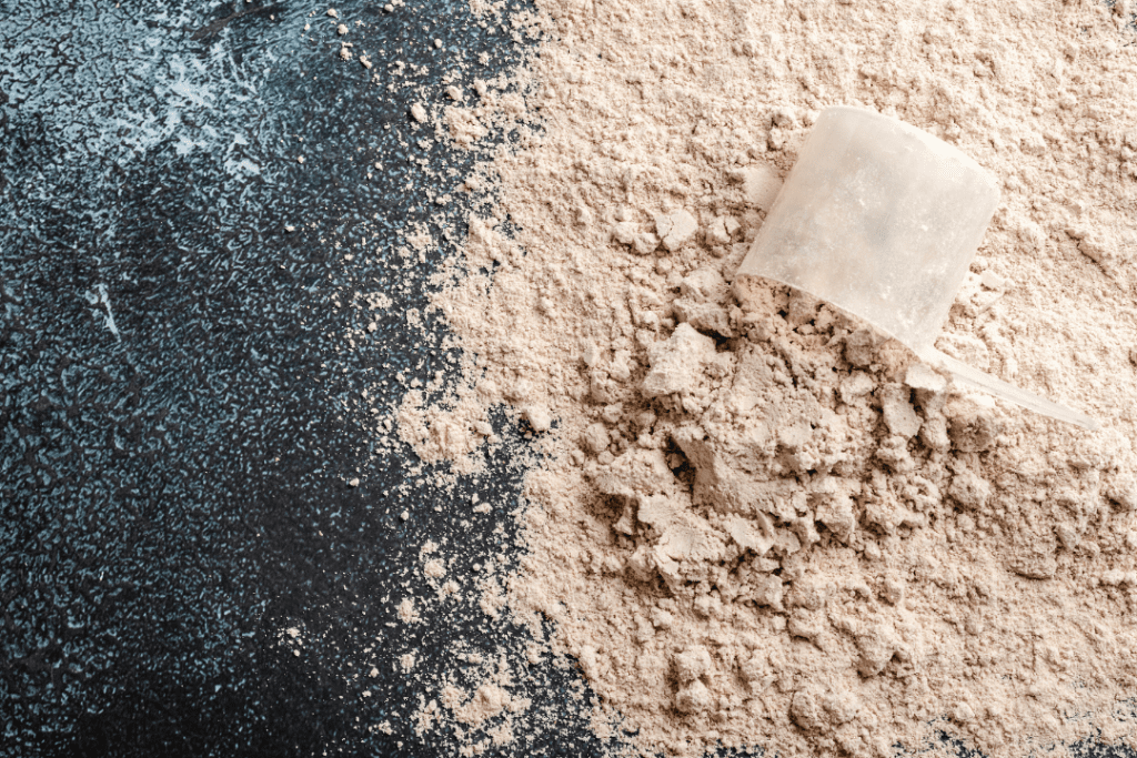 close up of Sugar Free Protein Powder