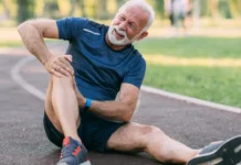 Ease Knee Aches Naturally: Stretches for Knee Pain to Soothe & Strengthen Your Joints old man with knee pain, stretches for knee pain