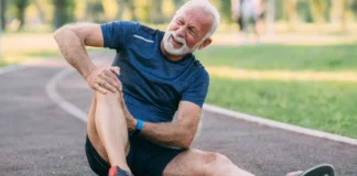 Ease Knee Aches Naturally: Stretches for Knee Pain to Soothe & Strengthen Your Joints old man with knee pain, stretches for knee pain