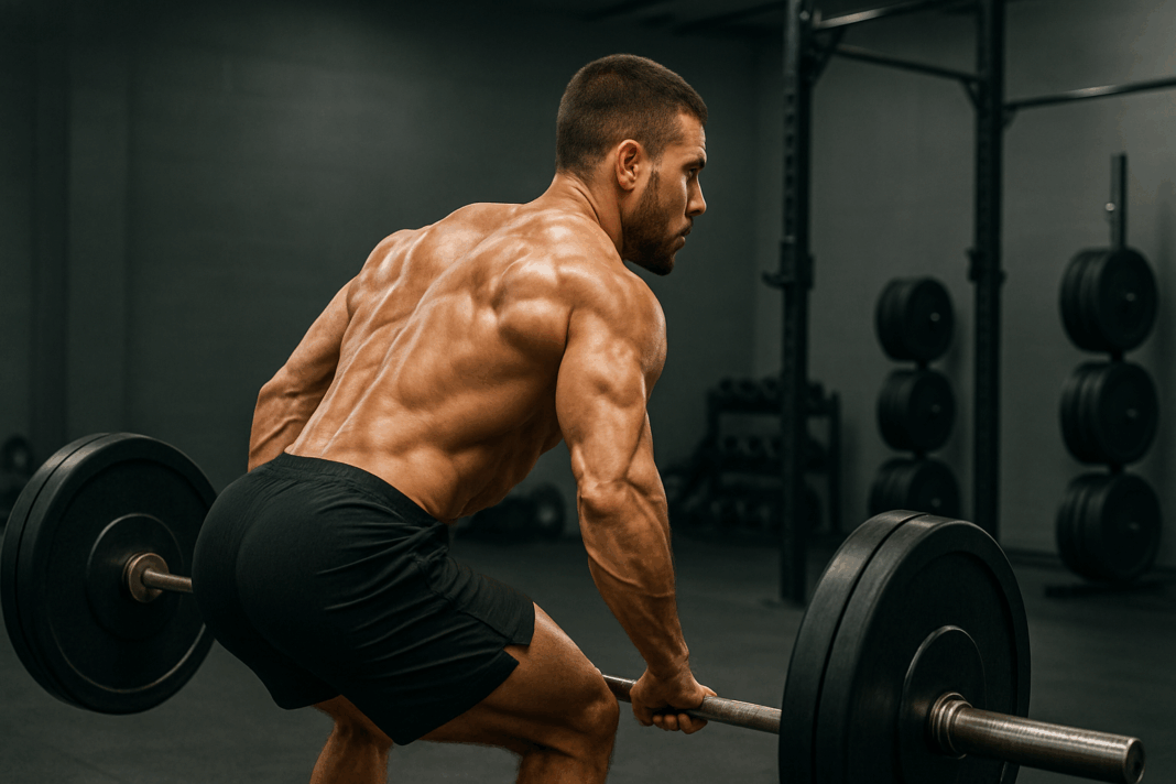 **Creating ALT text for an image** For this task, I need to create concise, SEO-friendly ALT text with the focus keyword "back exercises chart." The user wants it to be descriptive but efficient, keeping it under 125 characters. The image is of a muscular athlete performing a deadlift to emphasize back muscles and spinal alignment. My goal is to craft clear and specific ALT text that highlights key features while including the focus keyword naturally—something like: "A muscular athlete performing a deadlift, showcasing back muscles in a ‘back exercises chart’ style." **Refining ALT text for image** The ALT text needs to be descriptive and specific, but also incorporate the focus keyword naturally. I want to mention that the athlete is performing a barbell deadlift and highlighting back muscles, while including the term "back exercises chart." I also need to keep it under 125 characters. After some adjustments, the best option appears to be: "Athlete executing barbell deadlift emphasizing defined latissimus dorsi and trapezius muscles for back exercises chart." It's concise, includes the keyword, and fits the character restriction! Thought for 9 seconds Muscular athlete executing barbell deadlift highlighting back musculature for back exercises chart.