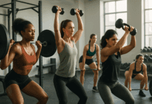 Title: The Ultimate Guide to a Proven Weight Training Program for Women That Builds Strength and Muscle Diverse group of athletic women lifting barbells, dumbbells, and kettlebells in a bright gym as part of a weight training program for women