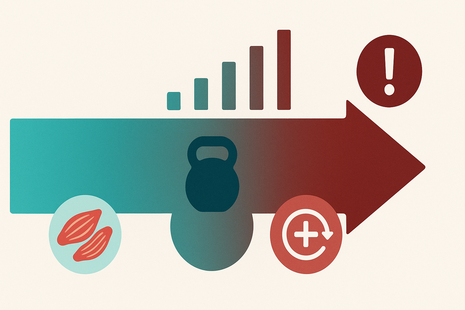 Conceptual infographic showing volume landmarks—MEV to MRV—with symbolic visuals used in the rp hypertrophy app login strategy